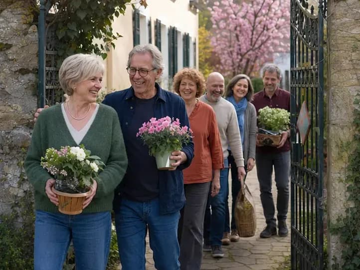 Gartenabend bei Anne – Erinnerung 1